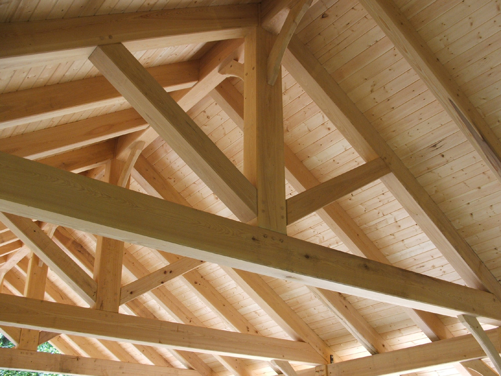 Timber Frame Picnic Shelter