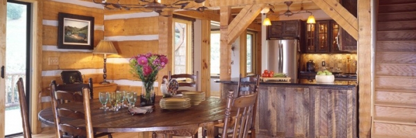 North Carolina Home builder uses Log and Timber Frame design to build custom home