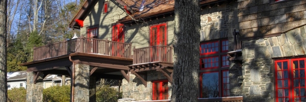 A Historic Blowing Rock, NC home underwent full restoration