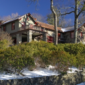 A Historic Blowing Rock, NC home underwent full restoration