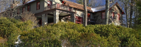A Historic Blowing Rock, NC home underwent full restoration