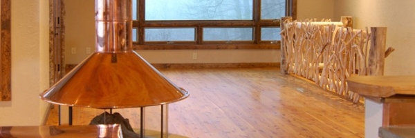 A home is fully remodeled in Blowing Rock, NC