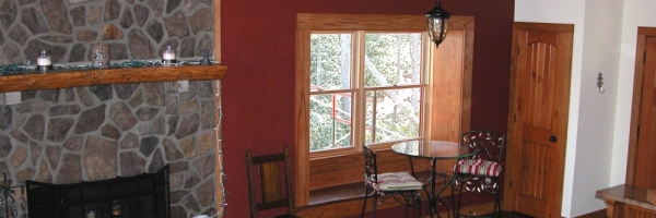 conventional framed energy star cabin built by mountain construction in valle crucis