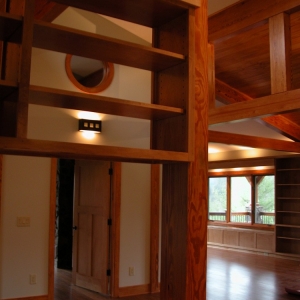 Timber Trace/SIP Home in Valle Crucis