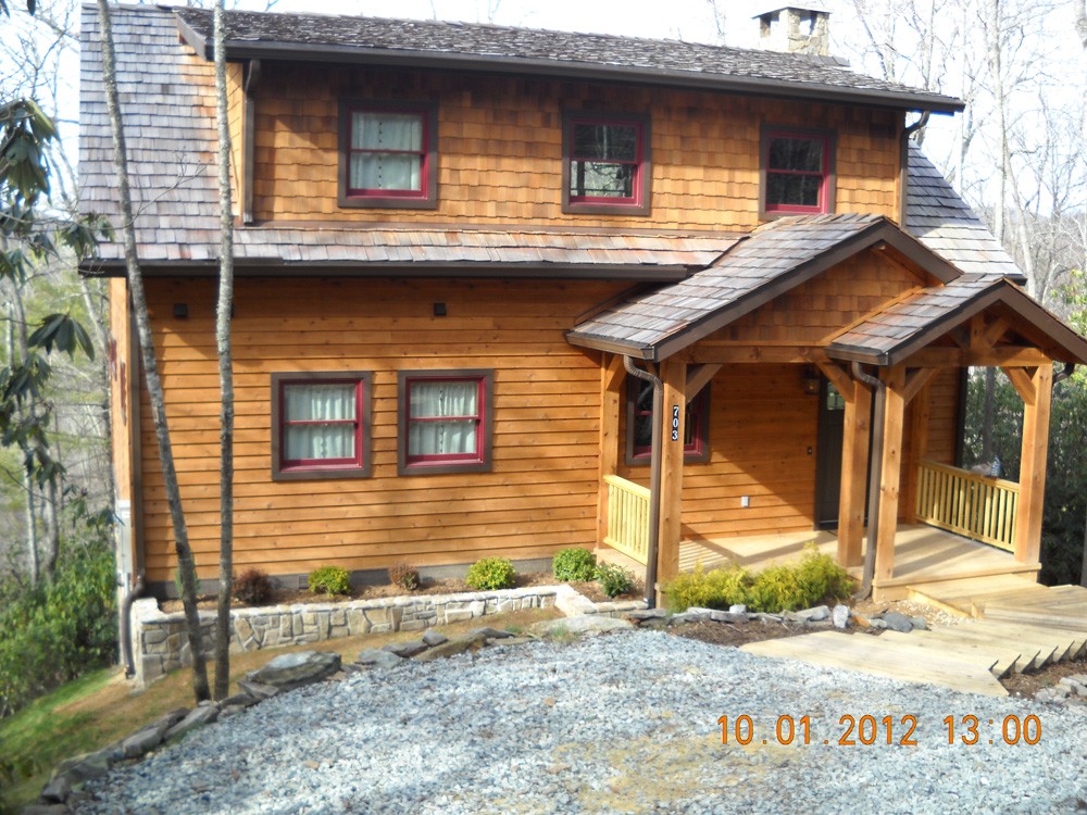 energy star certified cottage in valle crucis built by Mountain Construction