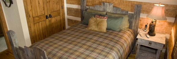 western North Carolina renovation of a log cabin home