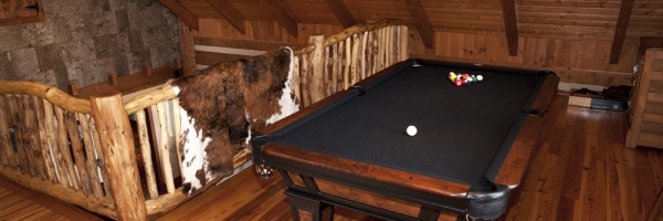 western North Carolina renovation of a log cabin home