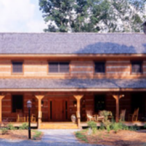 Custom Log Home near Banner Elk, NC built by Mountain Construction