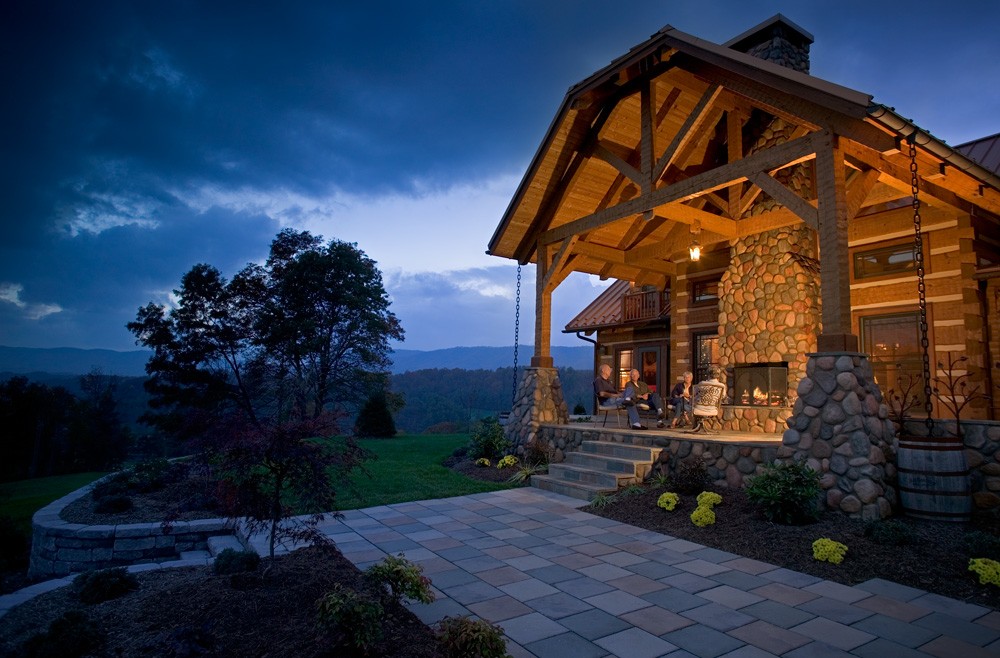 A Perfect Personal Retreat Mountain City Tennessee Log Home