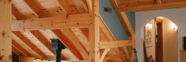 Timber Frame Home by Mountain Construction
