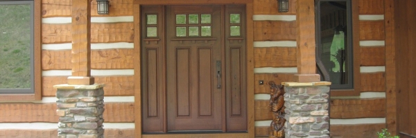 North Carolina Home builder uses Log and Timber Frame design to build custom home