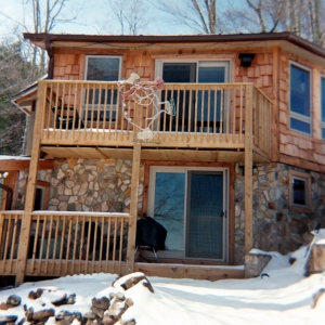 A major remodel for a ski home near Banner Elk, NC