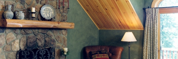Banner Elk, North Carolina home is Timber Frame with log details