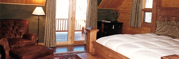 Banner Elk, North Carolina home is Timber Frame with log details