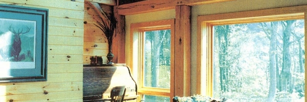 Banner Elk, North Carolina home is Timber Frame with log details