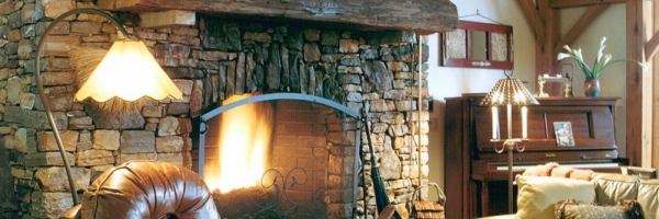 Timberframe Home built at Grandfather Mountain, North Carolina