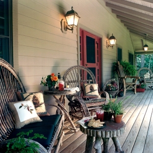 Timber frame Home built at Grandfather Mountain, North Carolina