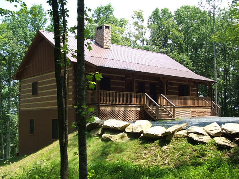 log cabin remodel