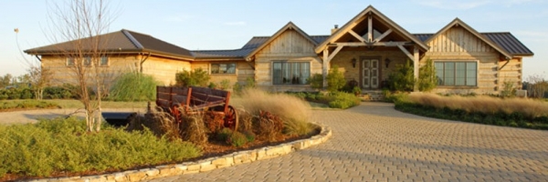 Hearthstone Homes Live Edge Log Home Design in Alabama