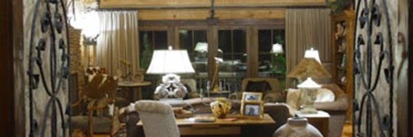 Hearthstone Homes Live Edge Log Home Design