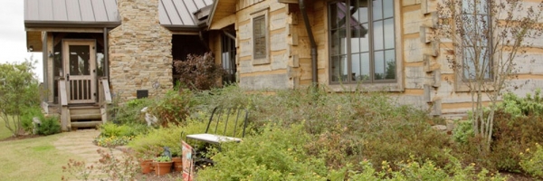 Hearthstone Homes Live Edge Log Home Design