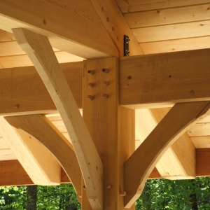 timber frame house