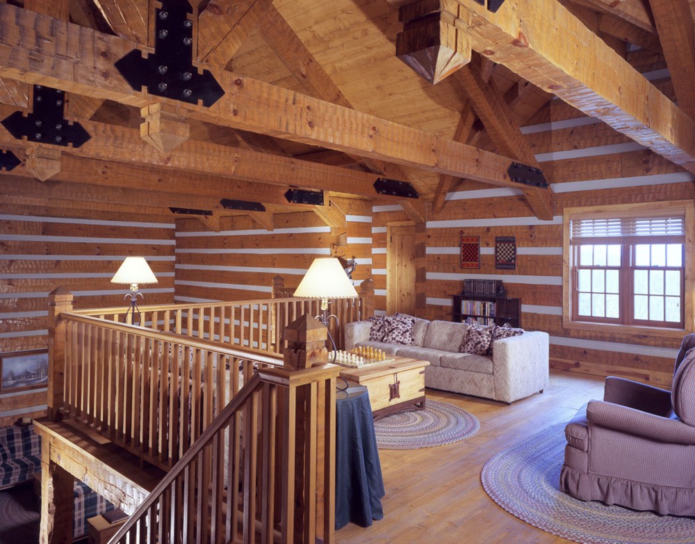 hearthstone homes wood beams