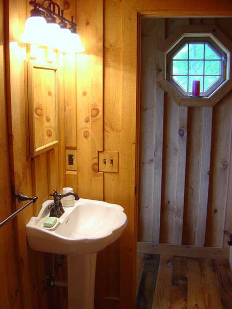 log cabin remodel