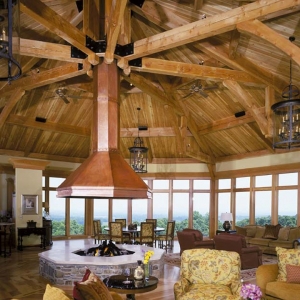 charlotte log home builder