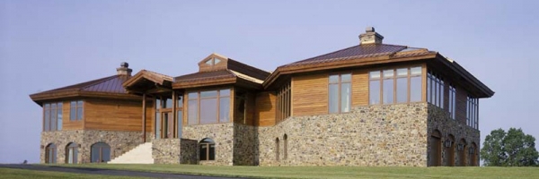custom timber frame house