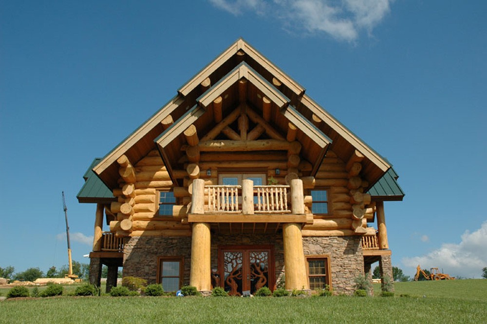 asheville log cabin builder