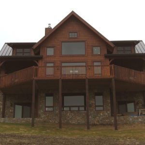 lake james log homes in western north carolina, tennessee log home builders