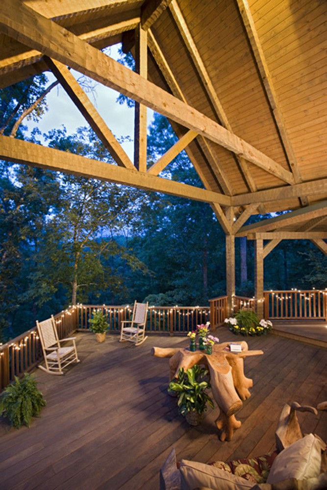 asheville log cabin builder