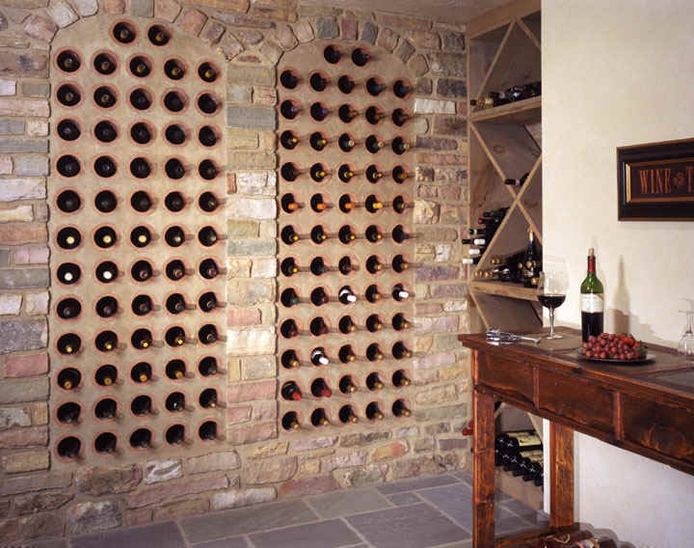 stone wine cellar construction construction