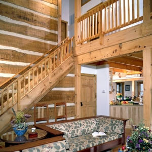 blowing rock timber frame home