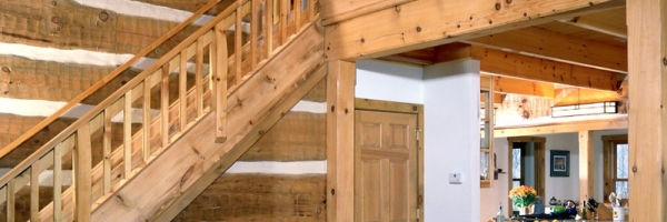 blowing rock timber frame home