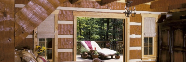 log homes nc,