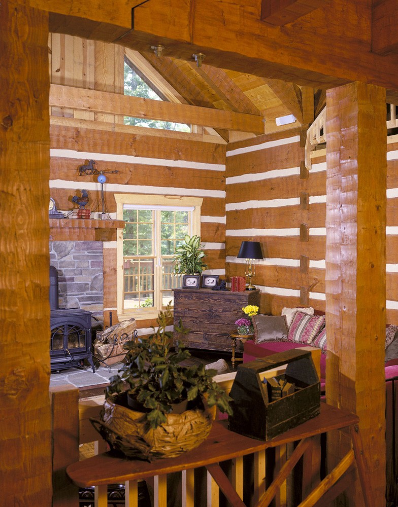 asheville log cabin builder
