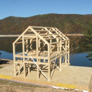 lake james log homes in western north carolina, tennessee log home builders