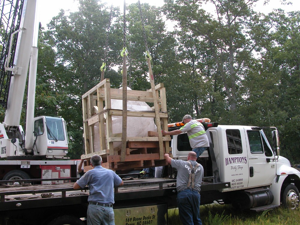 moving the crystal