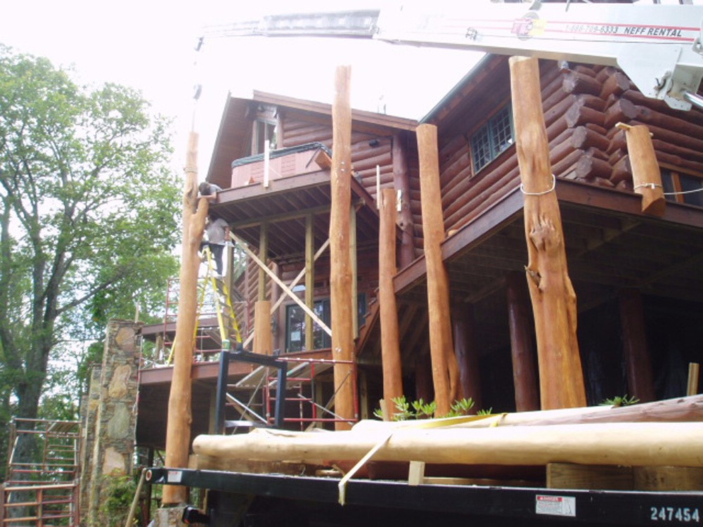 log home repairs