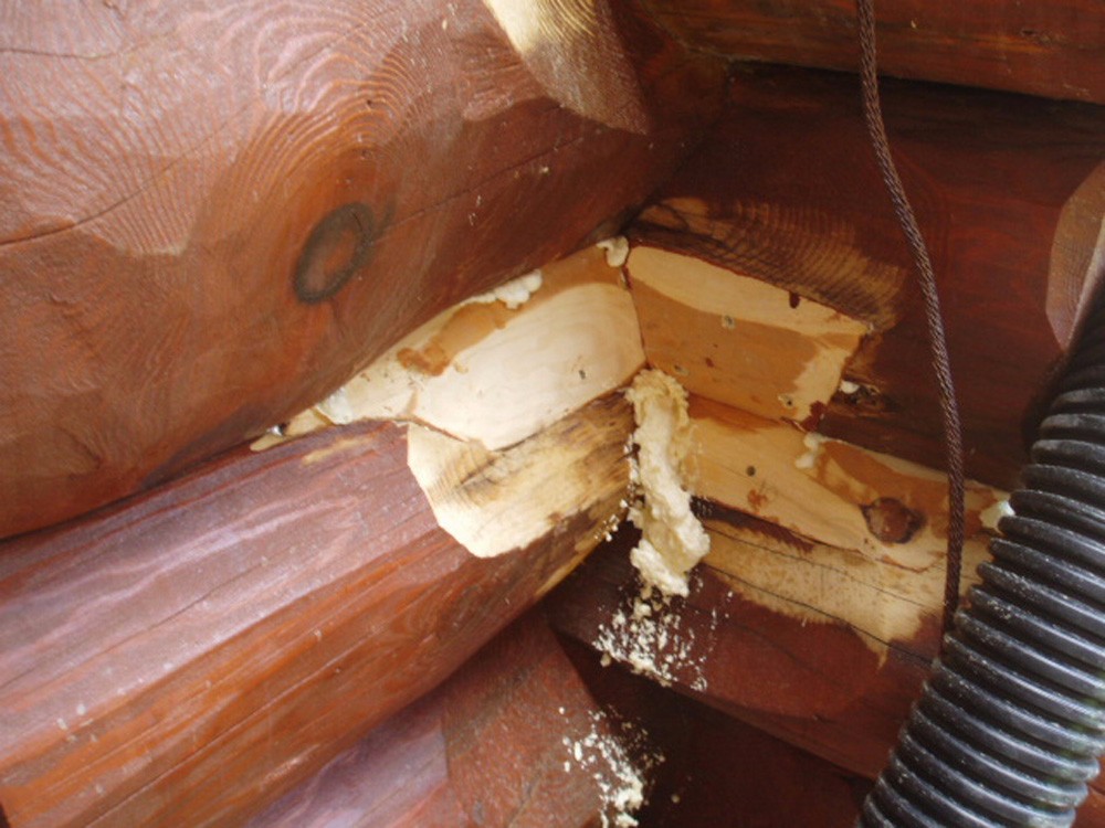 log home repairs