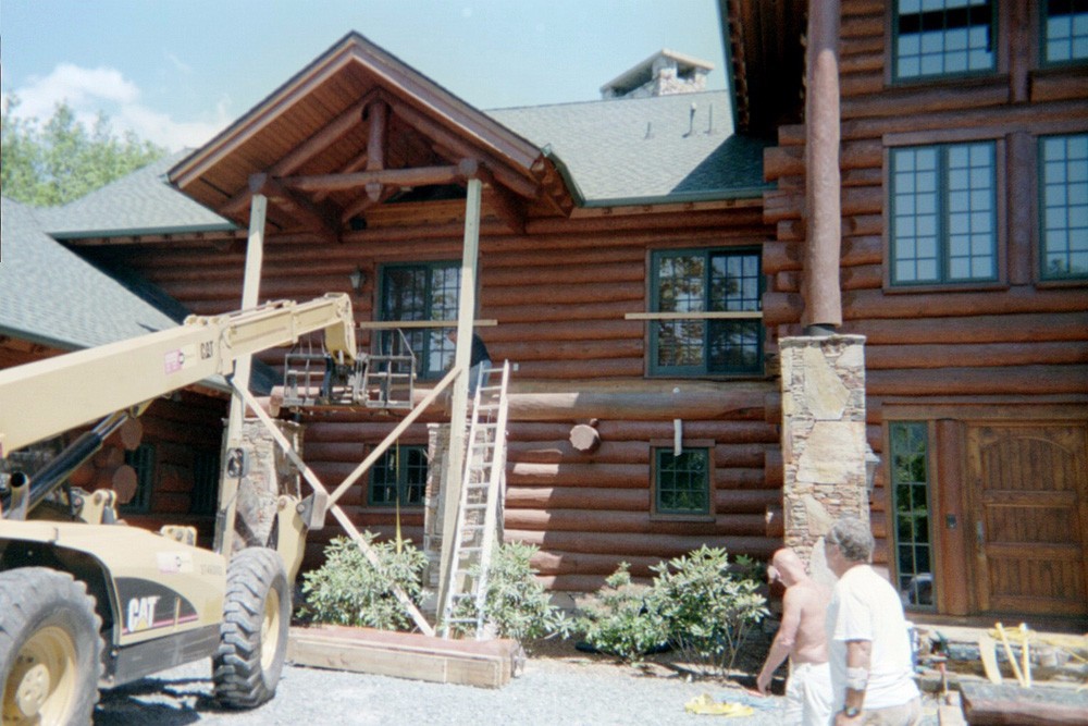 log home repairs