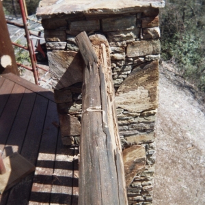 Log Deck Rot Repair