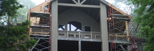 Covered Deck Addition near Blowing Rock, NC