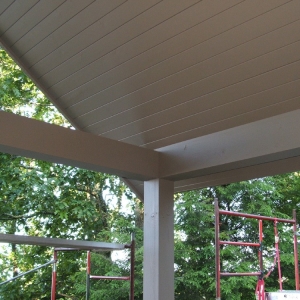 Covered Deck Addition near Blowing Rock, NC