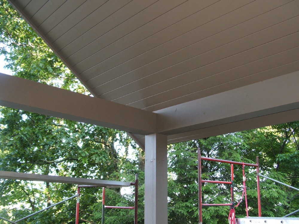 Covered Deck Addition near Blowing Rock, NC