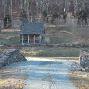 Rebuilt Antique Log Cabin in NC