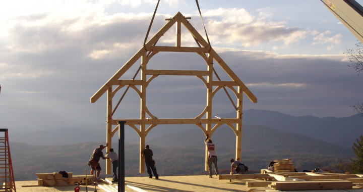 hearth stone homes , rustic,wood beams