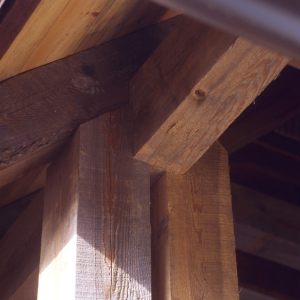 Timber frame joinery mortise and tenon